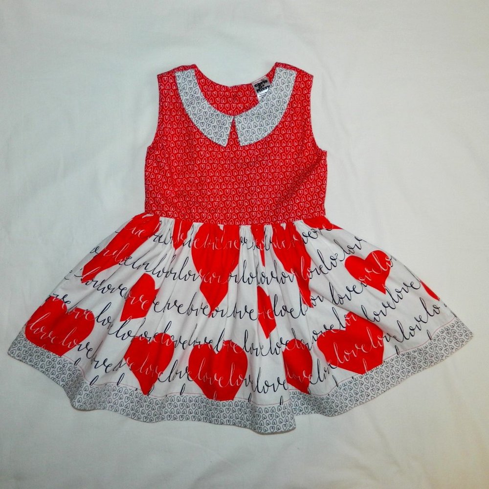 Girls size 3 Chris n Missy Valentine Dress